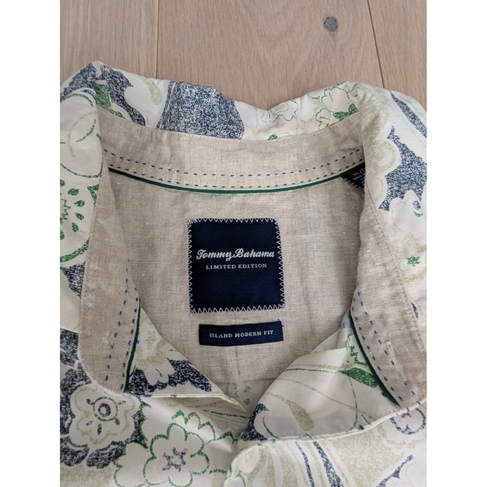 Tommy Bahama Limited Edition Silk Blend Floral Camp Shirt Men's XL Resort Luxury - Picture 5 of 11